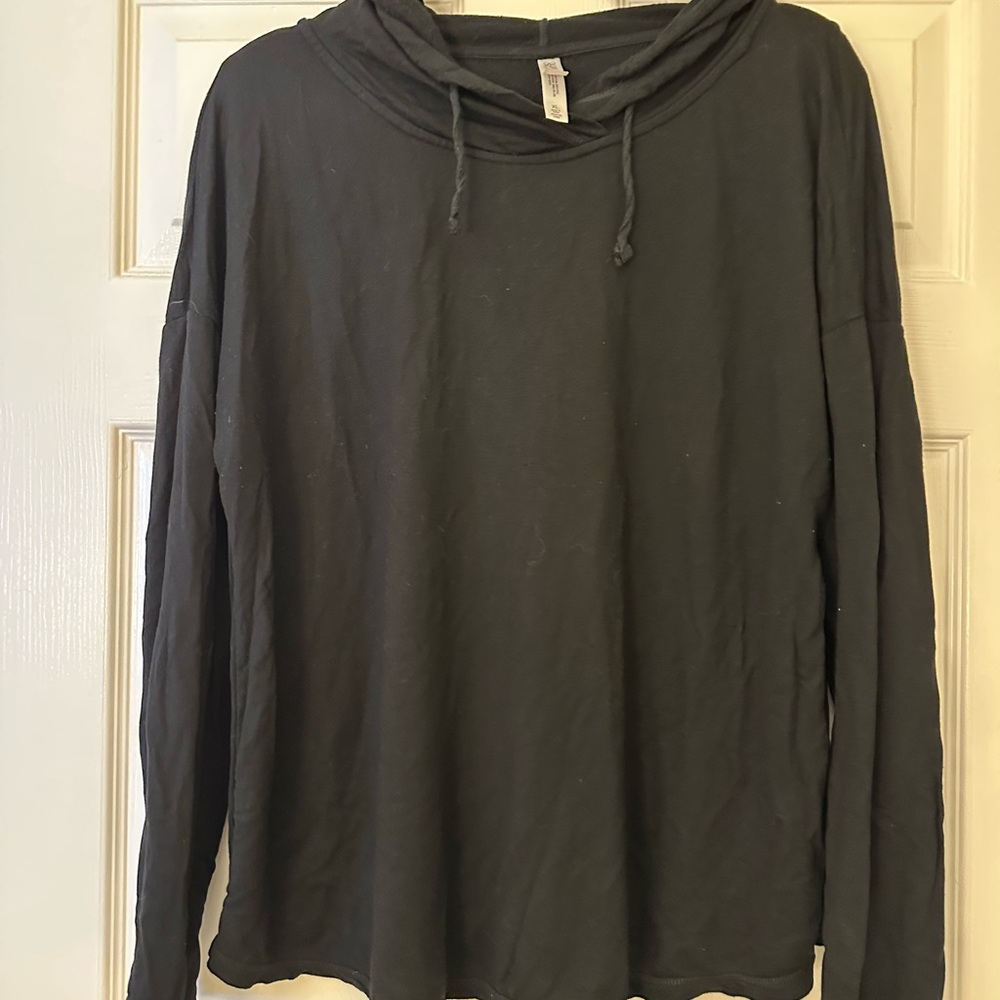 Gilligan & O'Malley Black Pullover Hoodie